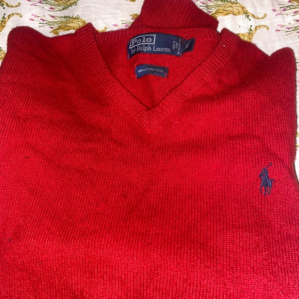 RL SWEATER 100% lambs wool